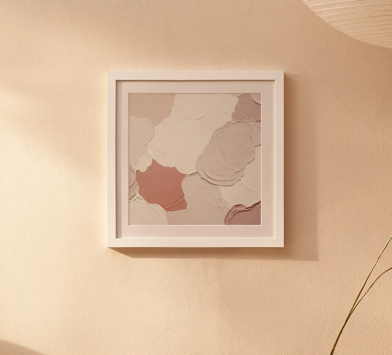 Cloudy Pink Abstract poster da Ingrid Beddoes