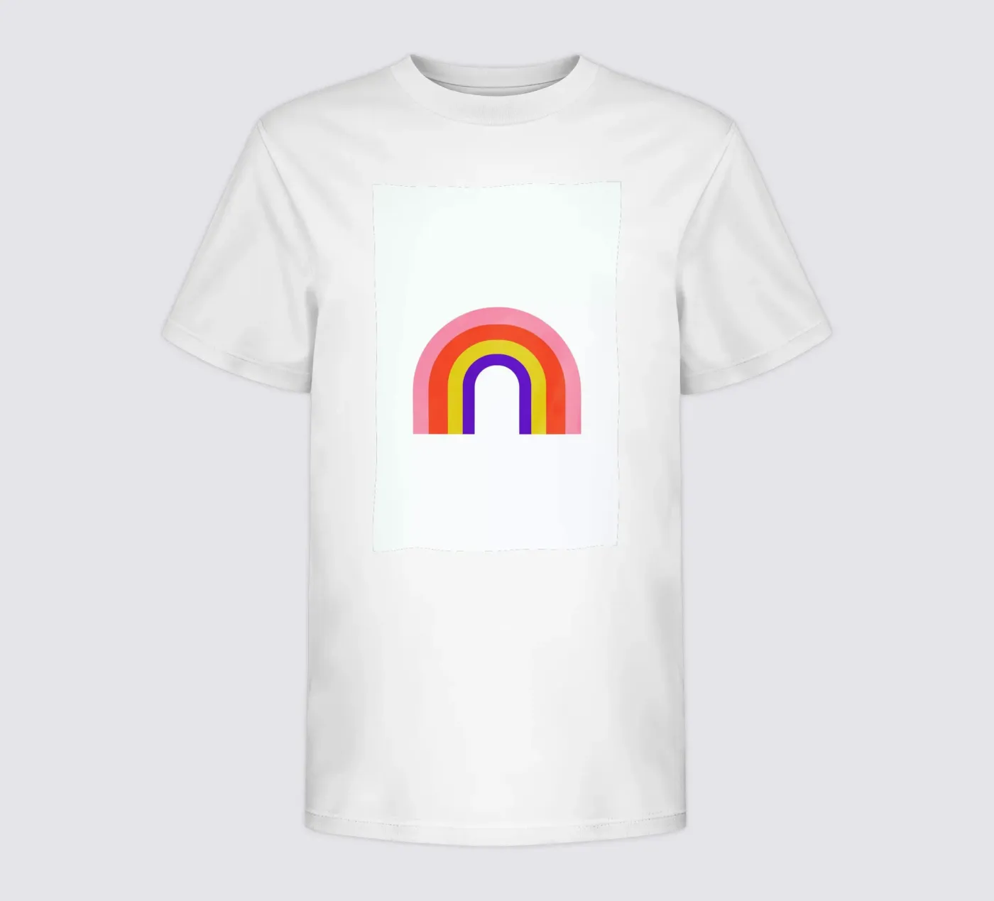 Rainbow kinder t-shirt van Little Flourishes