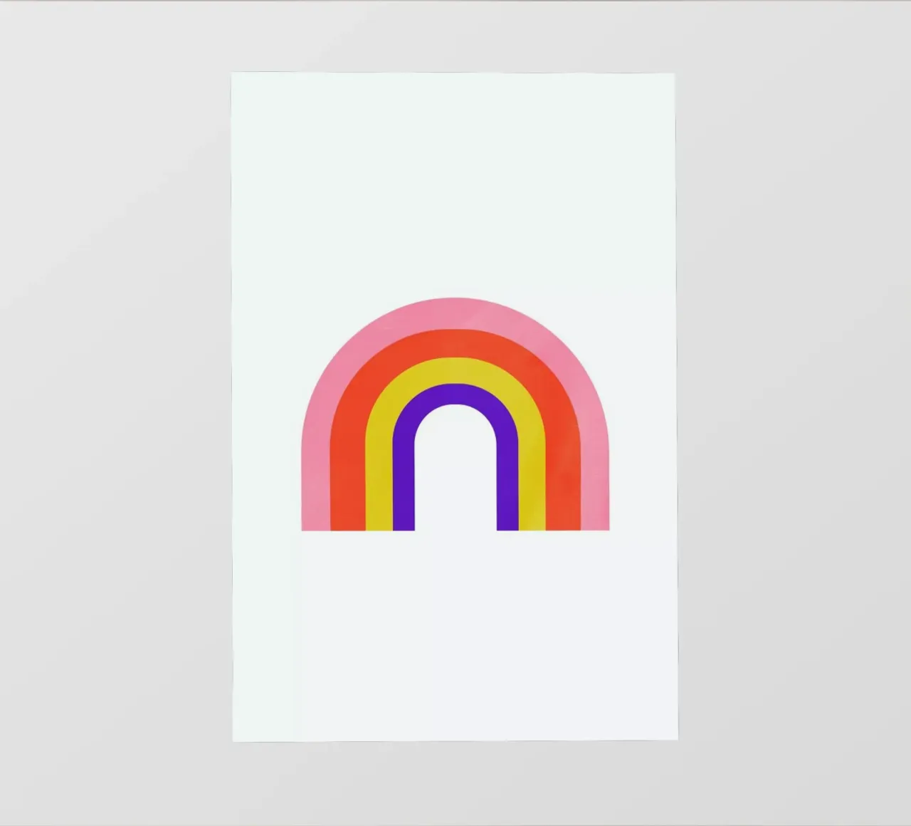Rainbow telo in pvc da Little Flourishes