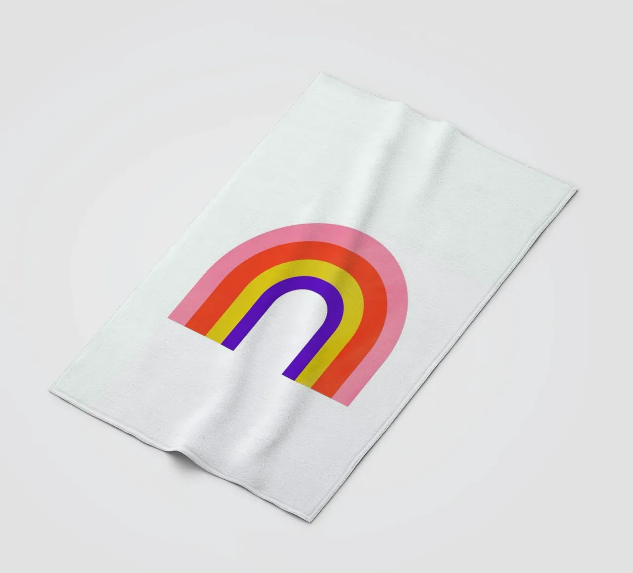 Rainbow coperta in pile da Little Flourishes