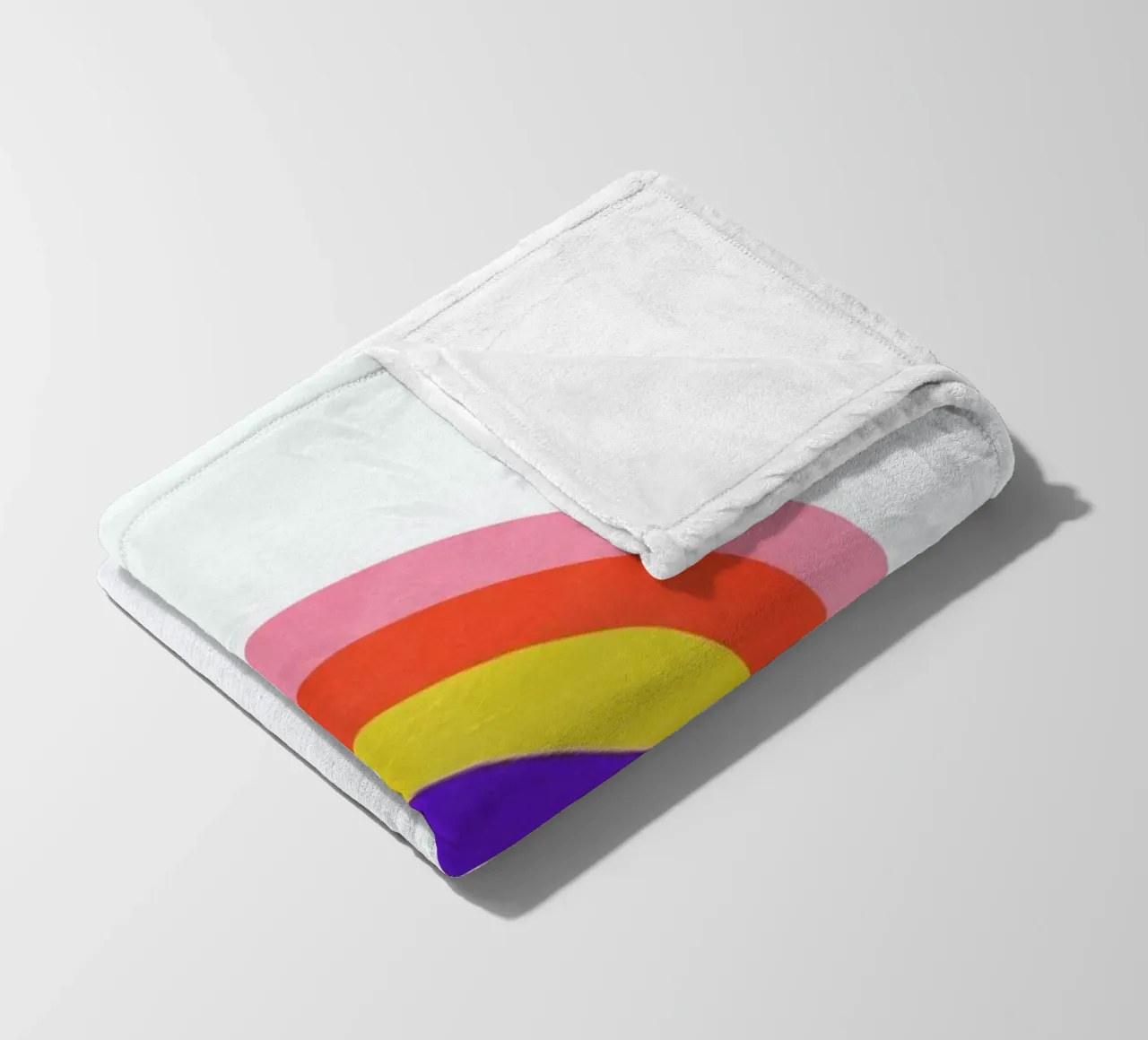 Rainbow Fleecedecke von Little Flourishes