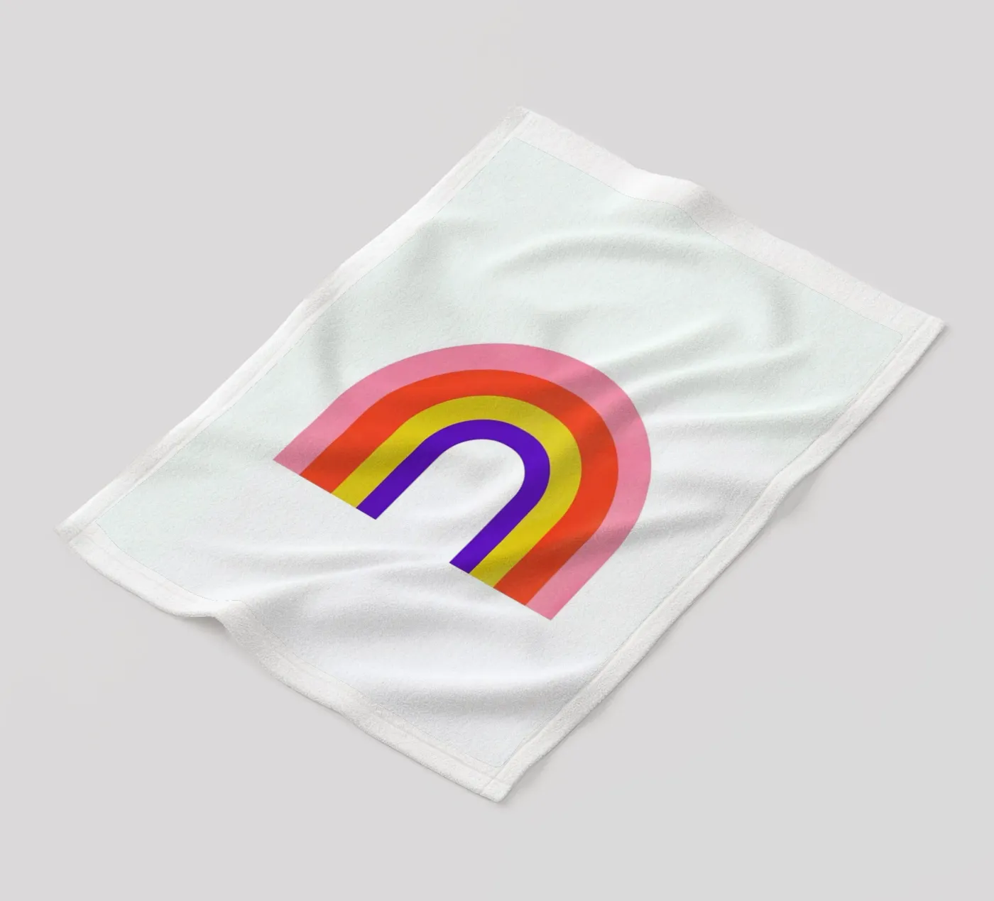 Rainbow coperta in pile da Little Flourishes