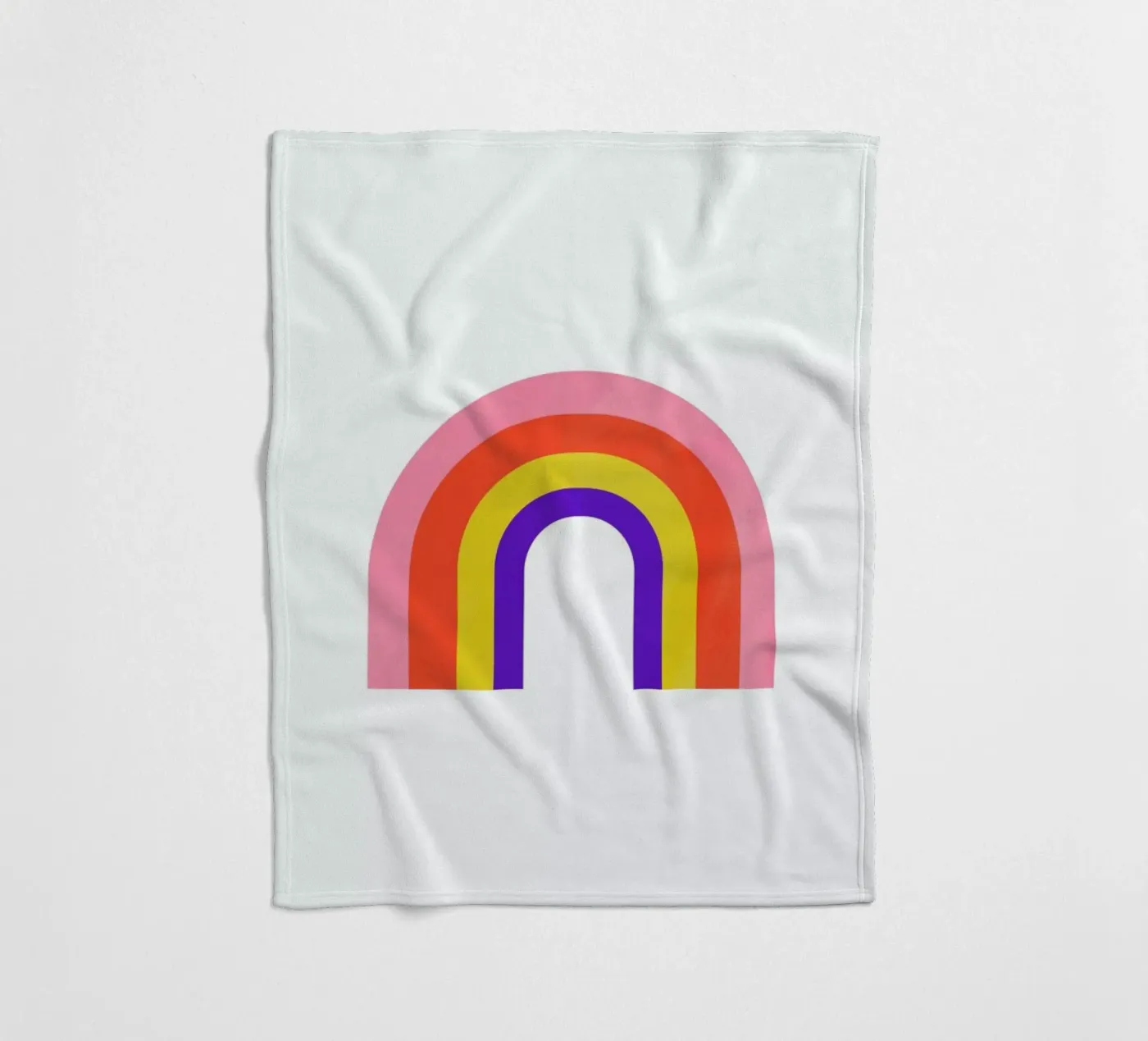 Rainbow coperta in pile da Little Flourishes