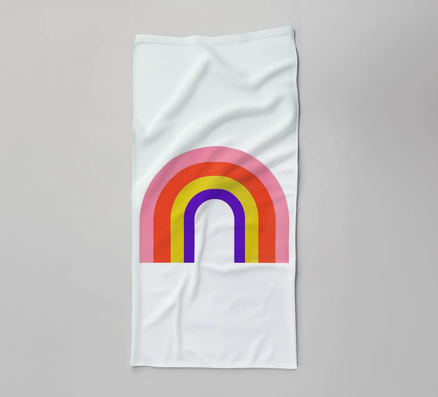 Rainbow badhanddoek van Little Flourishes