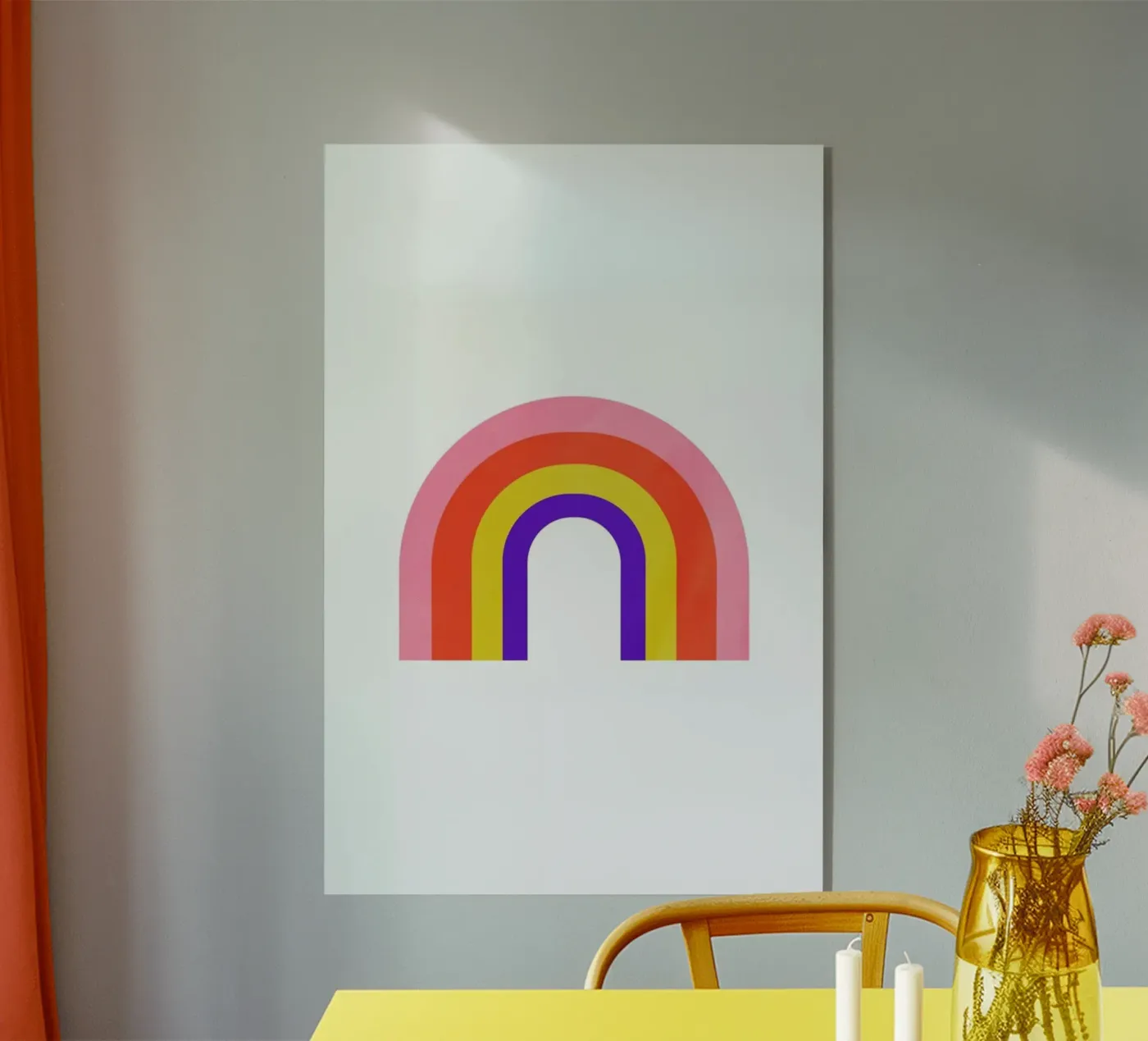 Rainbow plexiglas de Little Flourishes