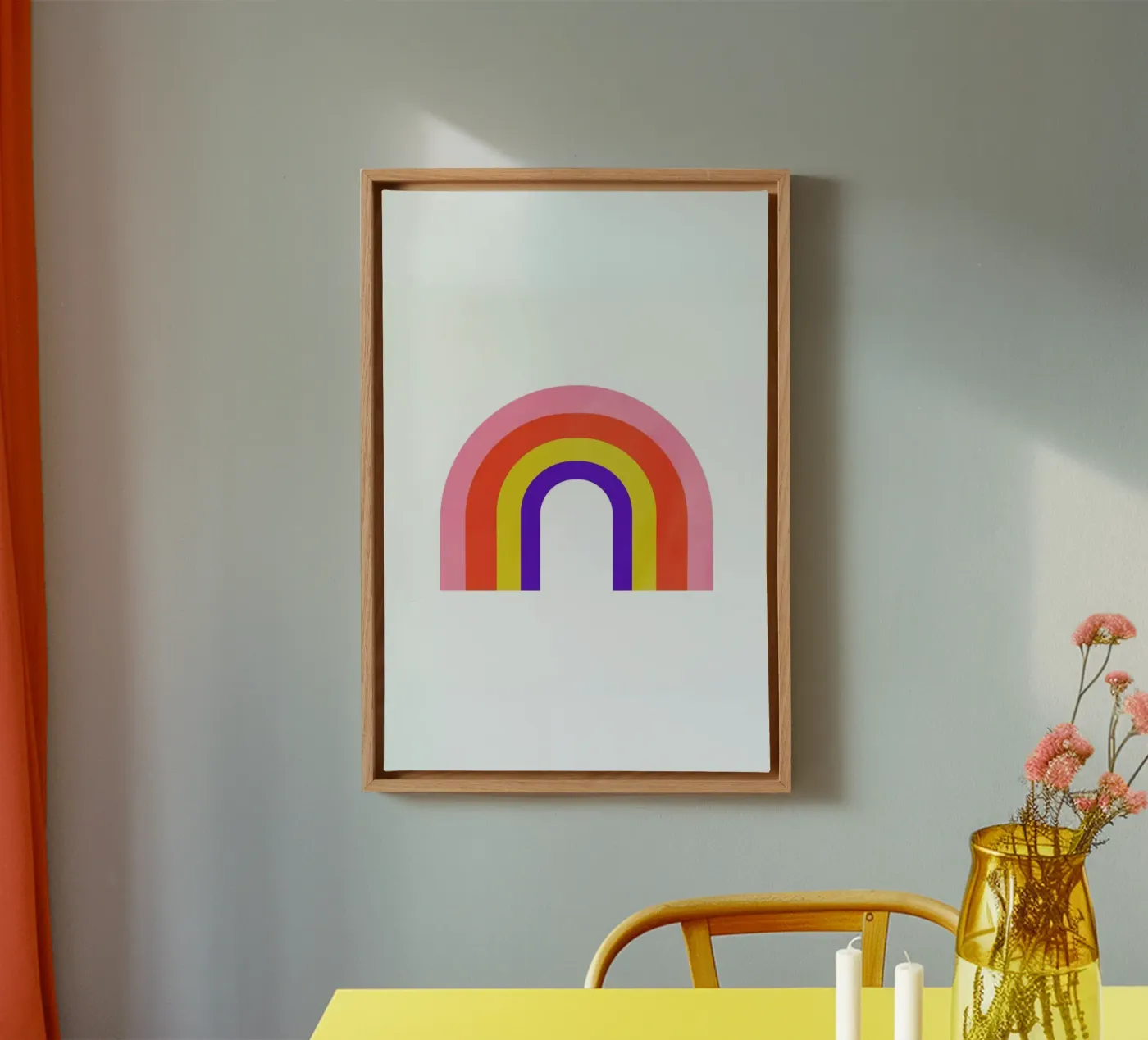 Rainbow tela da Little Flourishes