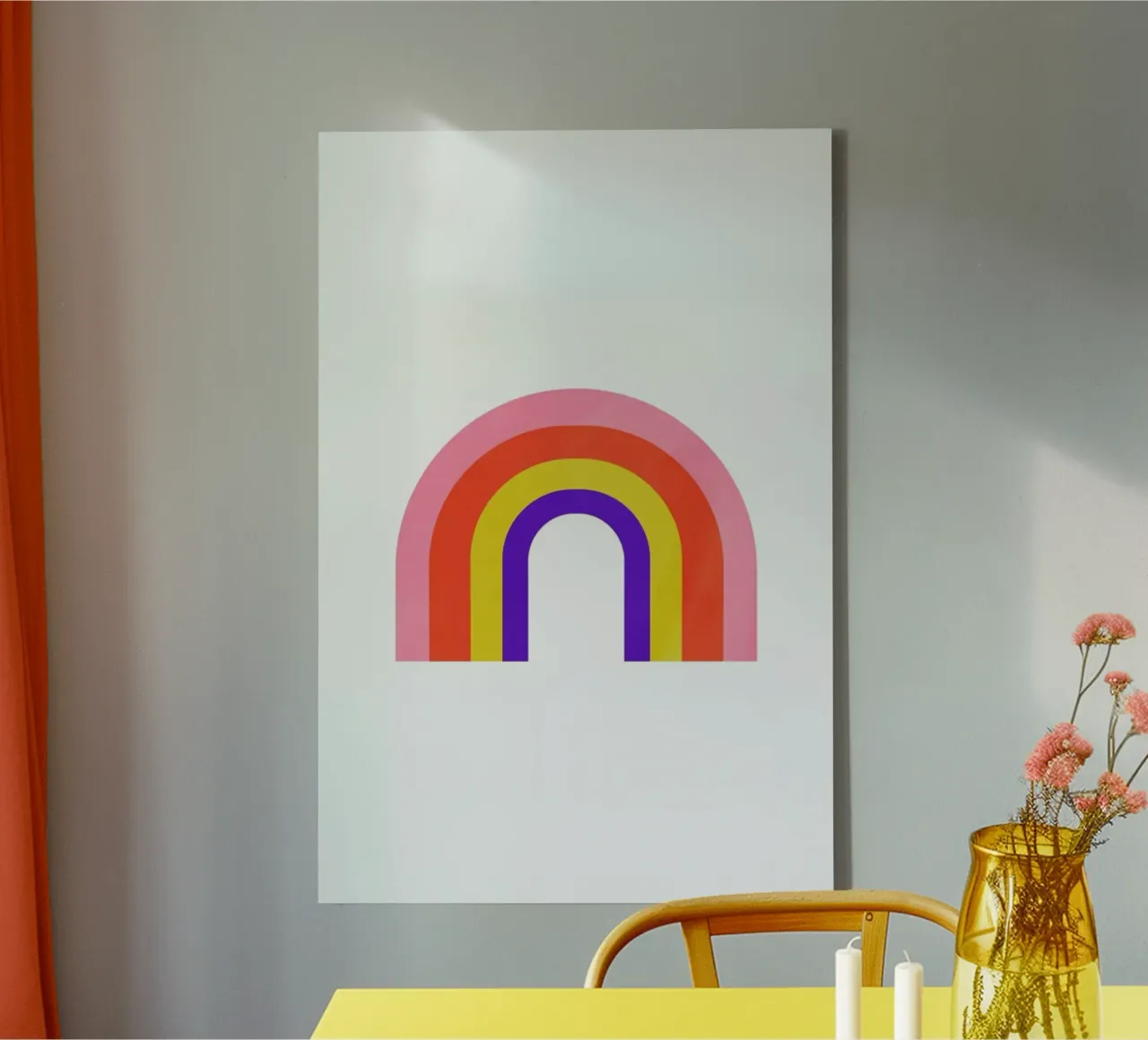 Rainbow tela da Little Flourishes