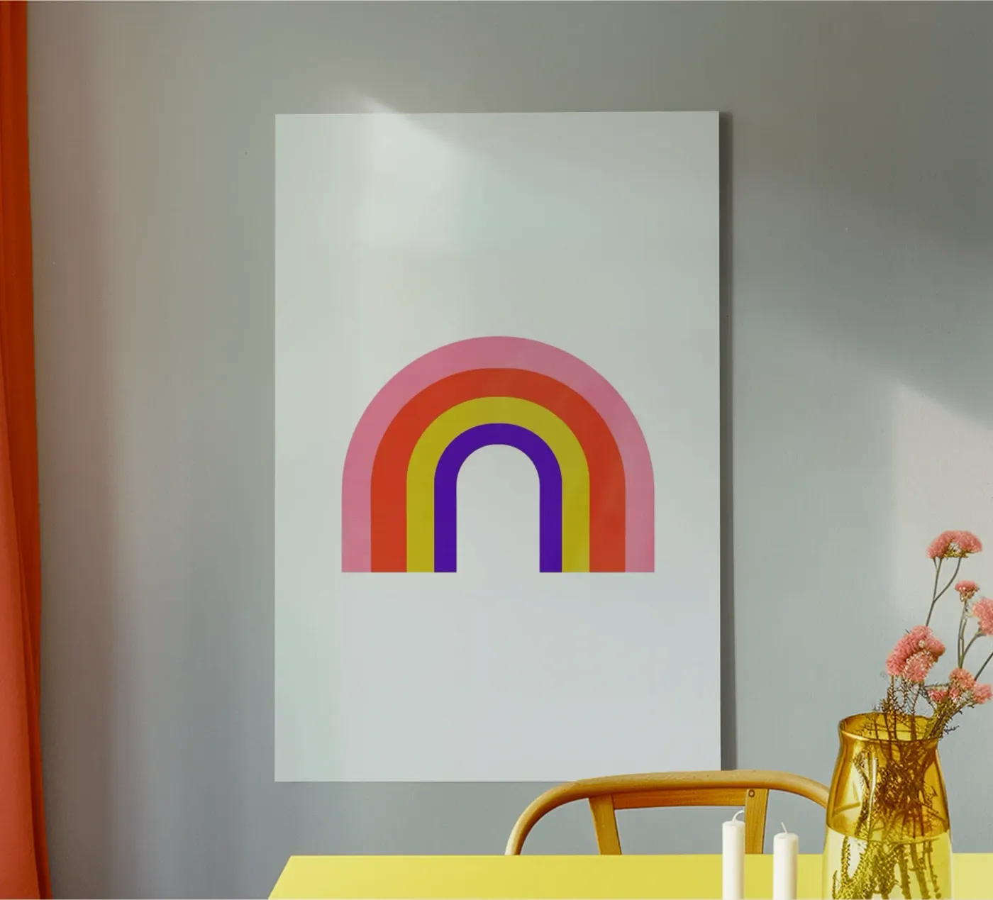 Rainbow tela da Little Flourishes