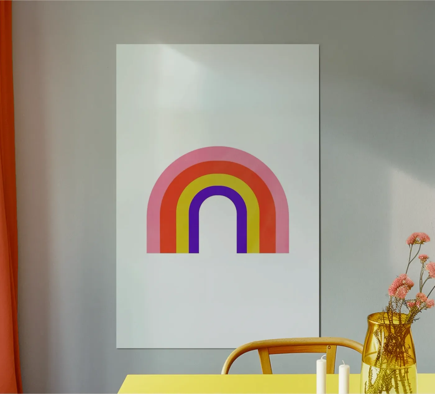 Rainbow poster da Little Flourishes