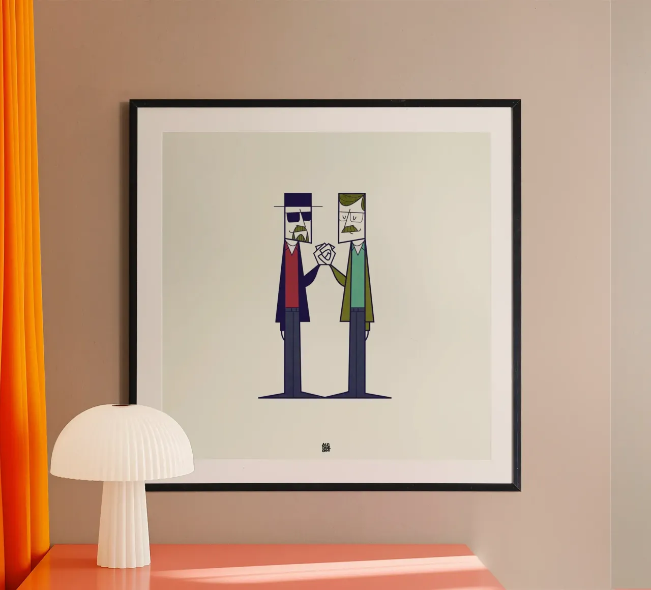 You are the one carta hahnemühle da Ale Giorgini