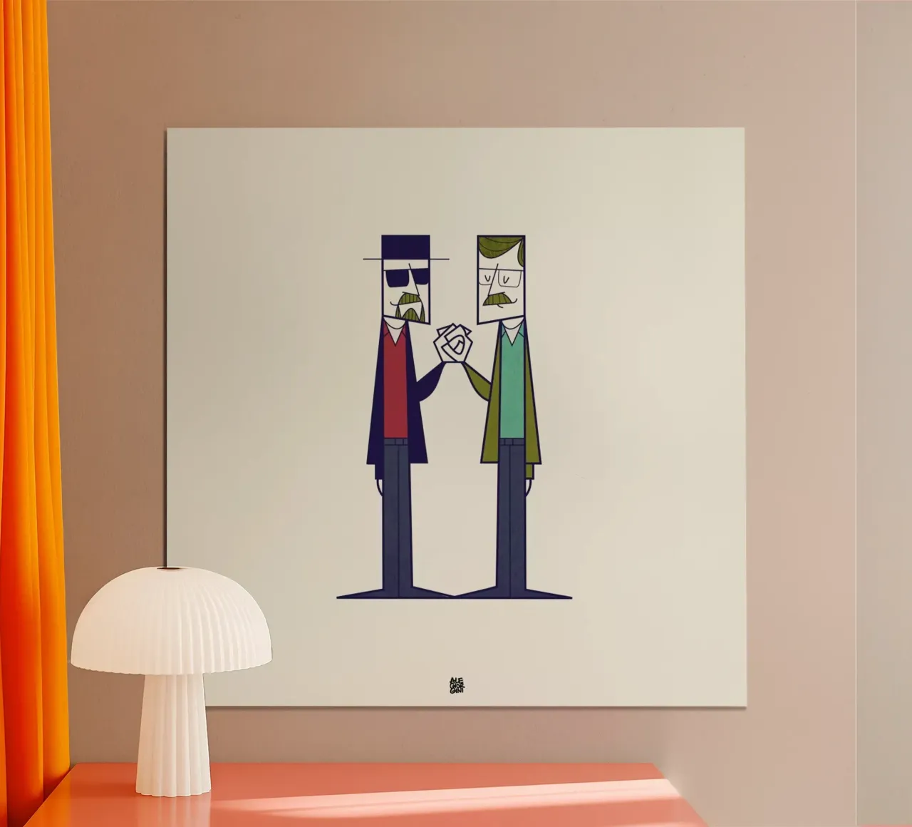 You are the one carta hahnemühle da Ale Giorgini