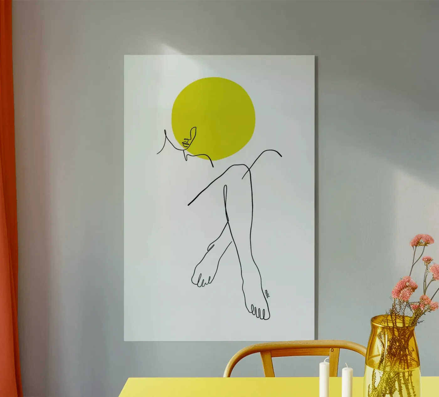 Sunshine acryl van Ninhol