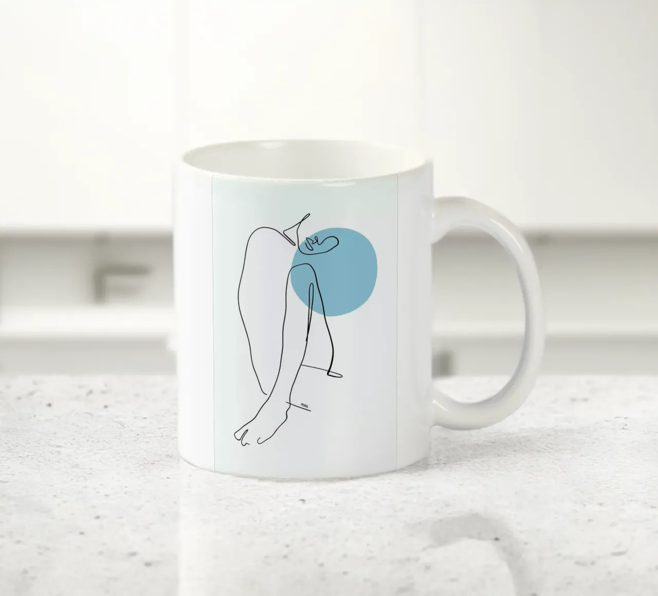 Inside Yourself tazza in ceramica da Ninhol