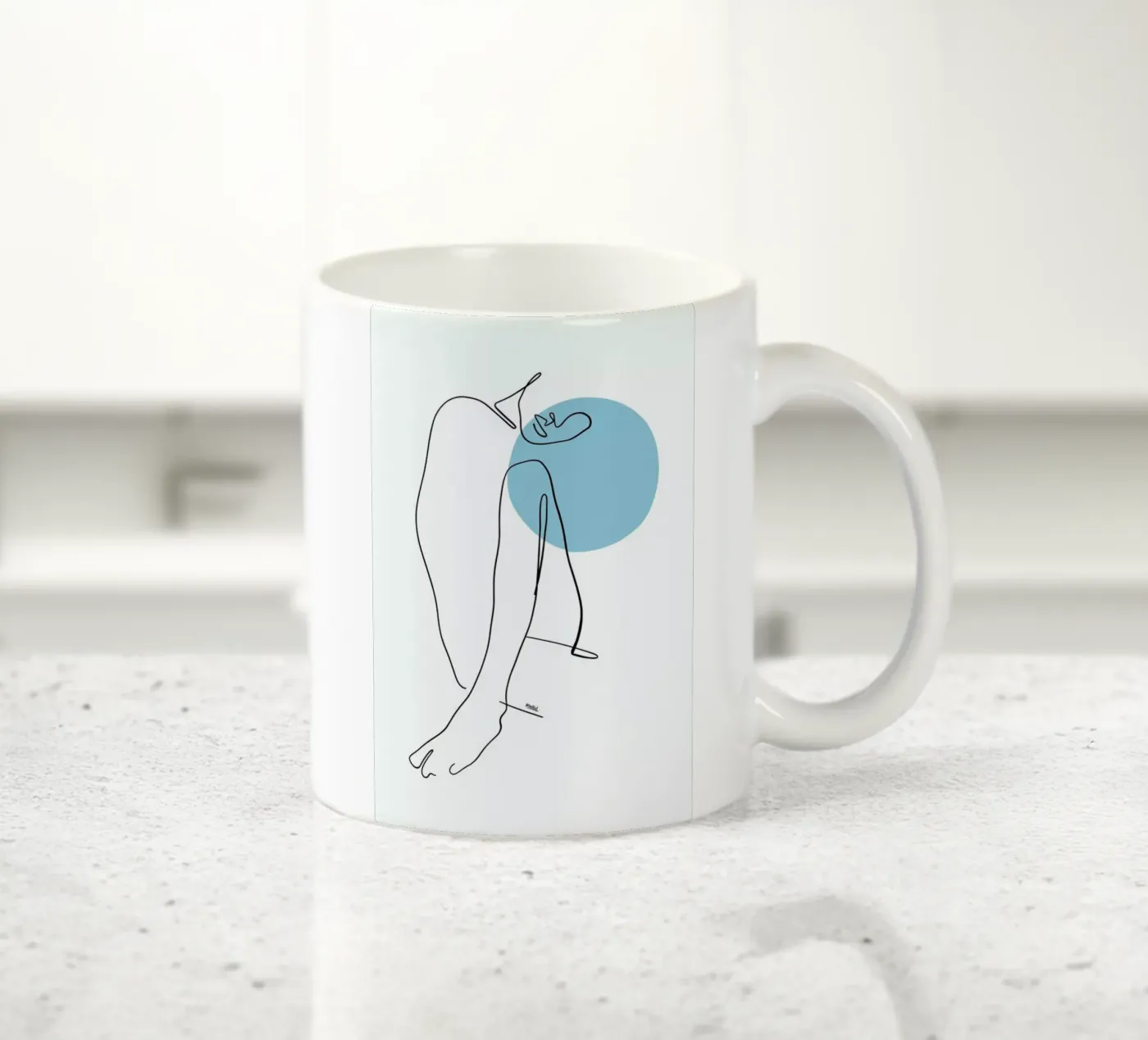 Inside Yourself tazza in ceramica da Ninhol