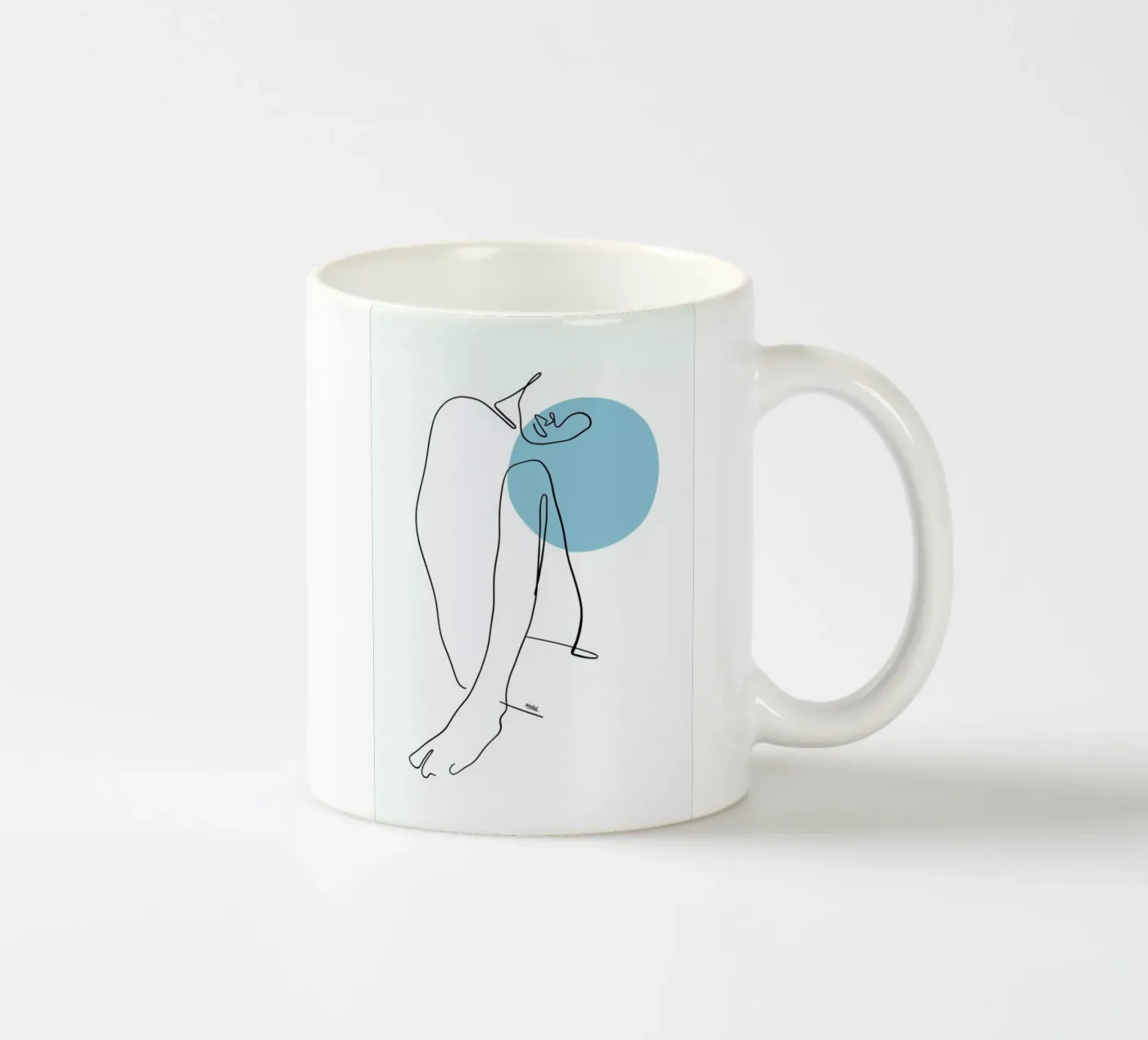 Inside Yourself tazza in ceramica da Ninhol