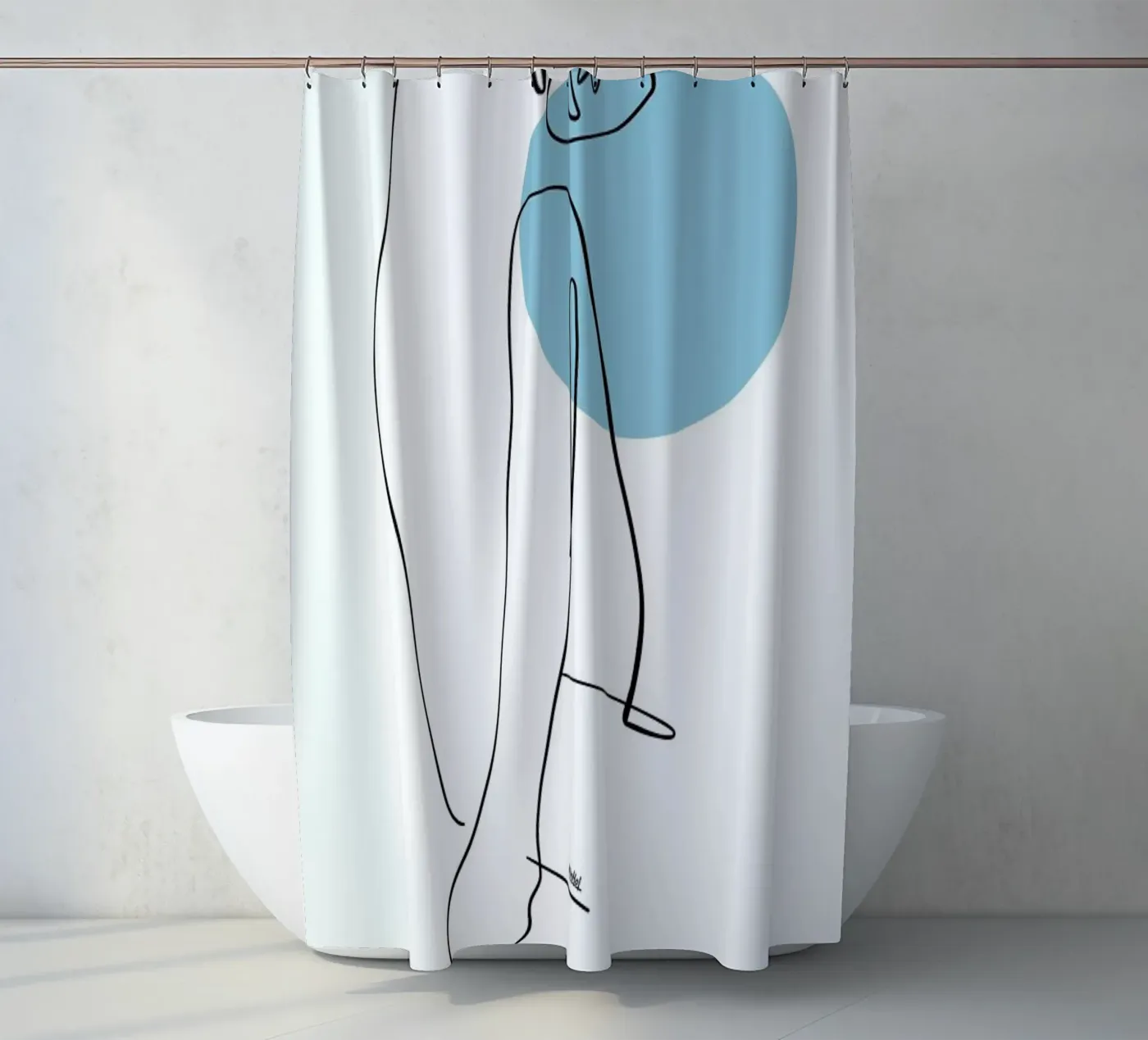 Inside Yourself Duschvorhang von Ninhol