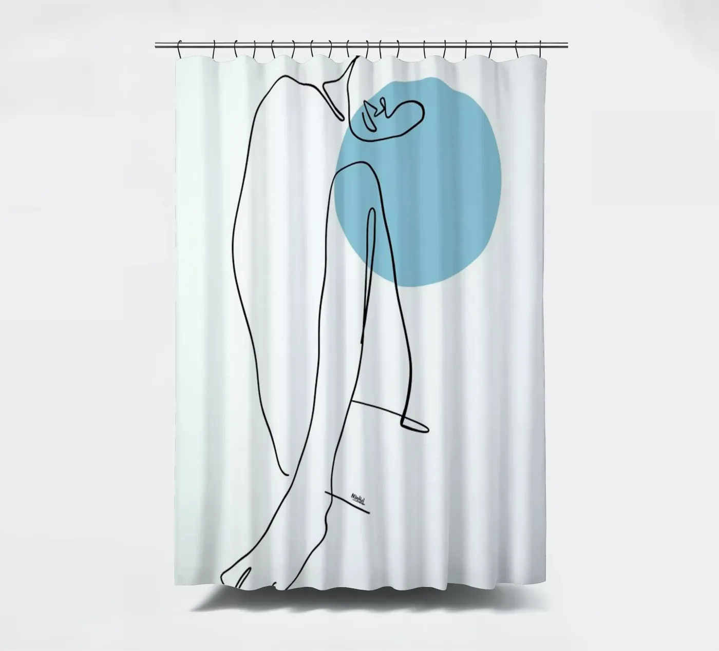 Inside Yourself Duschvorhang von Ninhol