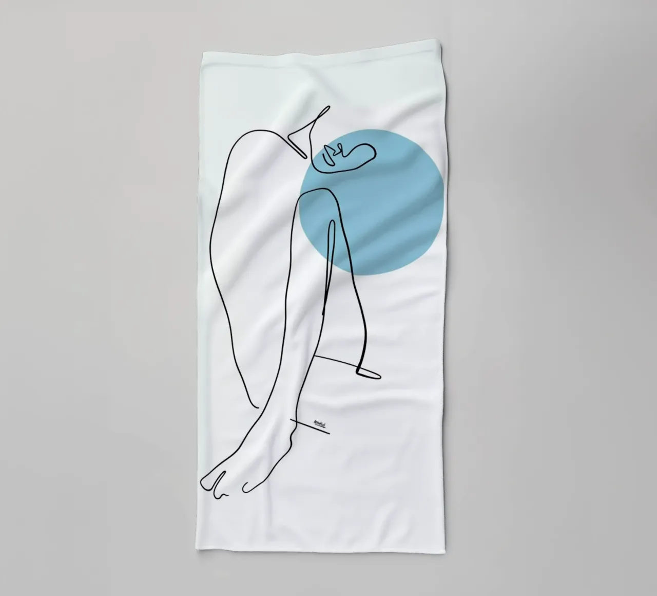 Inside Yourself towel by Ninhol