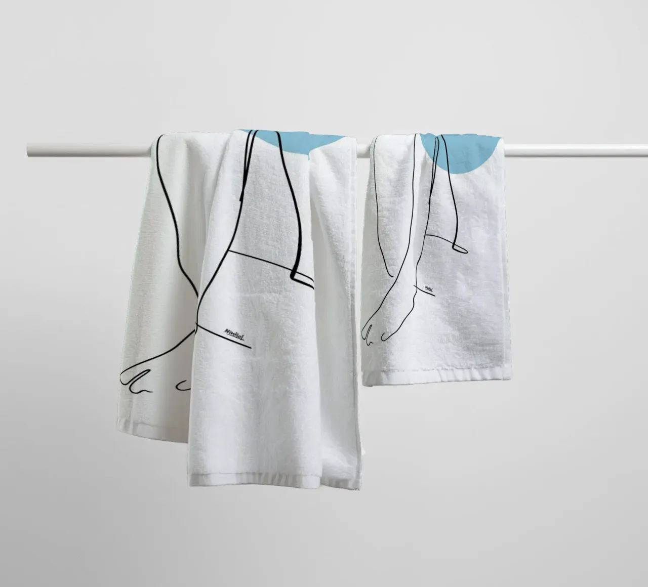 Inside Yourself towel by Ninhol