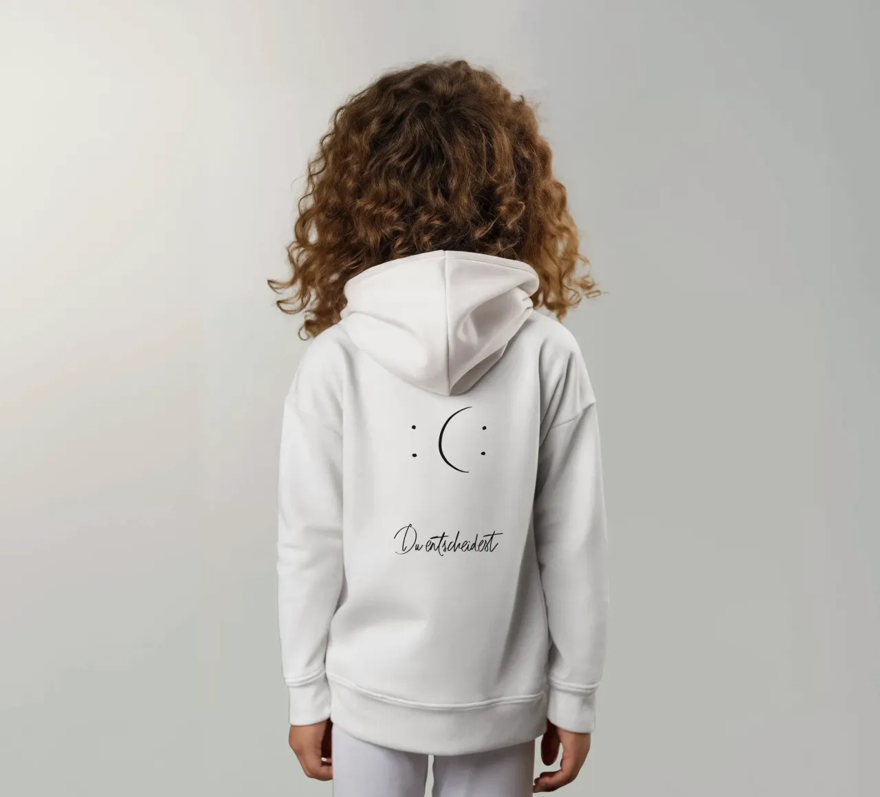 Das Leben ist Ansichtssache felpa bambino con cappuccio da QuooodZ by MooodzArt