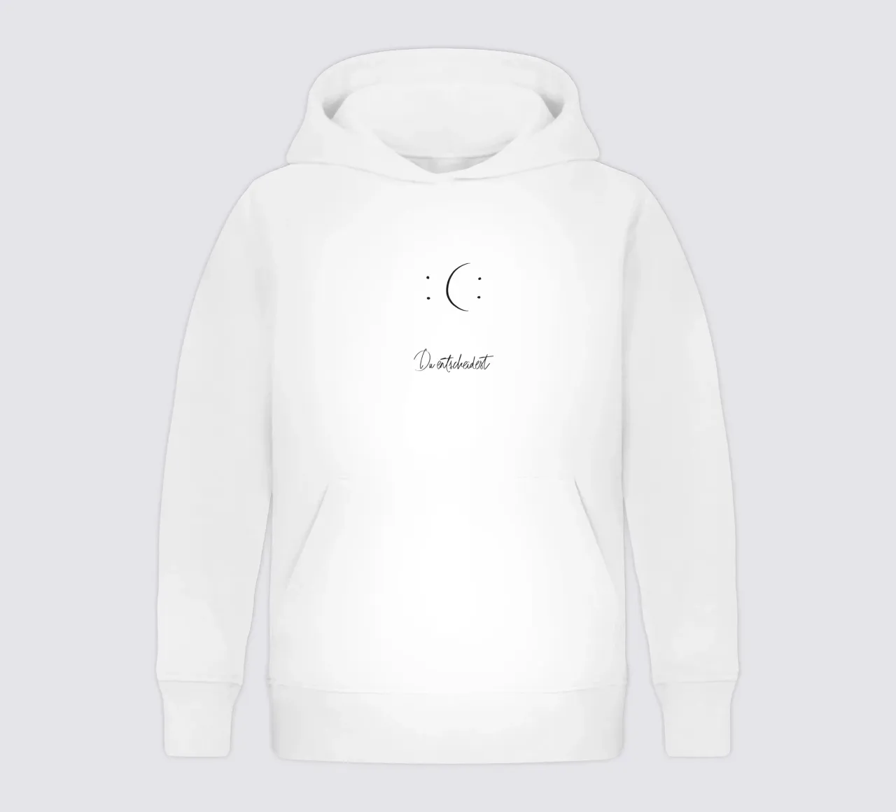 Das Leben ist Ansichtssache felpa bambino con cappuccio da QuooodZ by MooodzArt