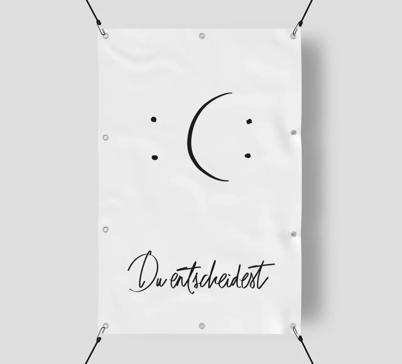 Das Leben ist Ansichtssache telo in pvc da QuooodZ by MooodzArt