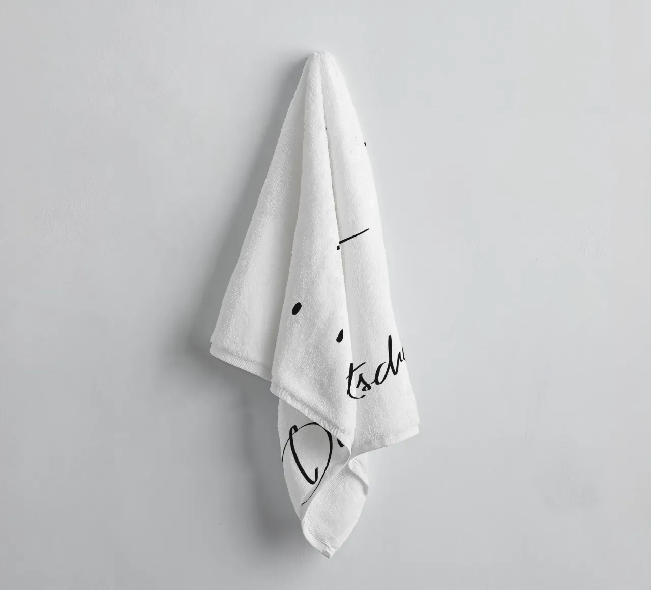 Das Leben ist Ansichtssache asciugamano da bagno da QuooodZ by MooodzArt