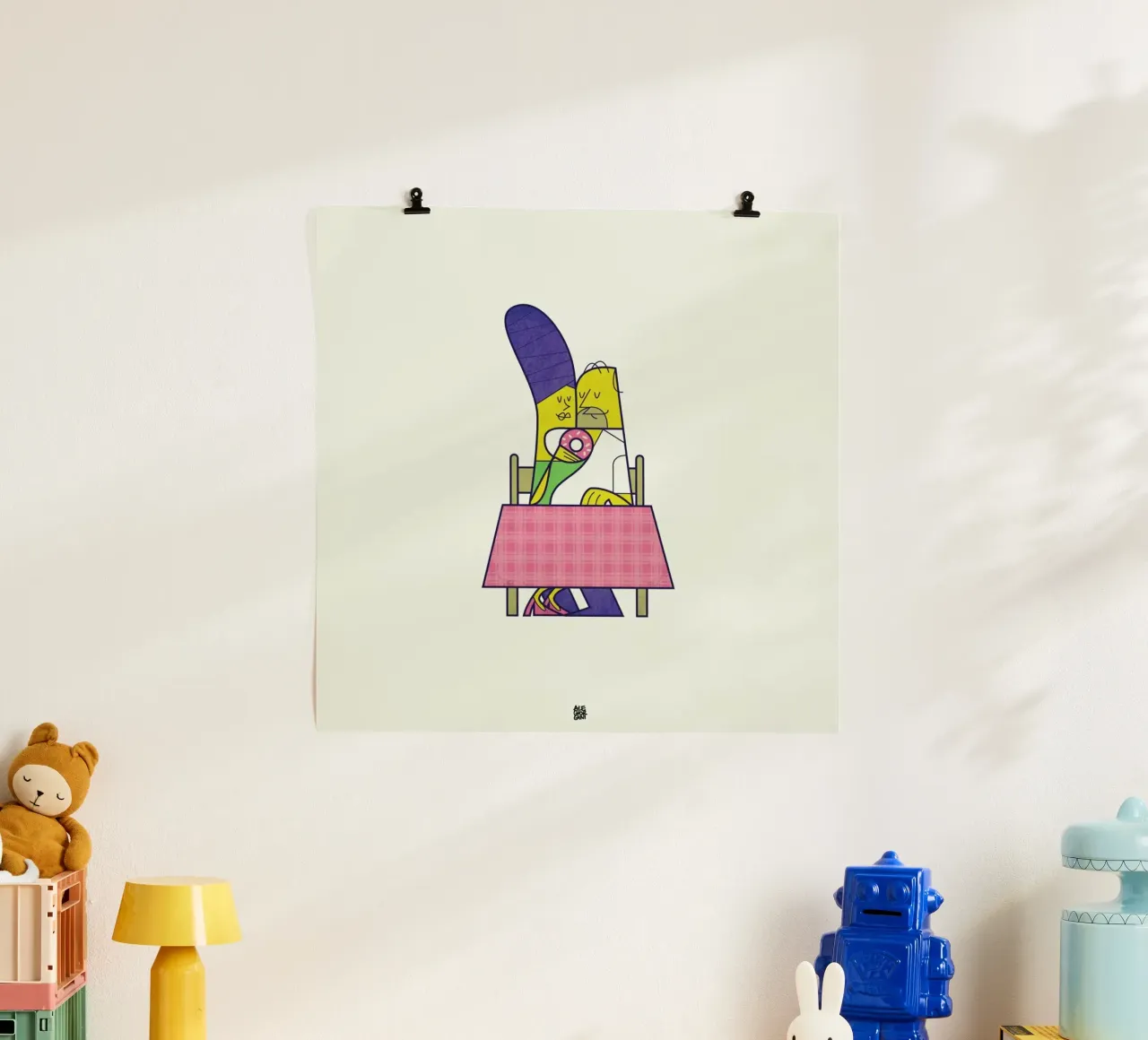 You are the sweetest thing poster con telaio in plastica da Ale Giorgini