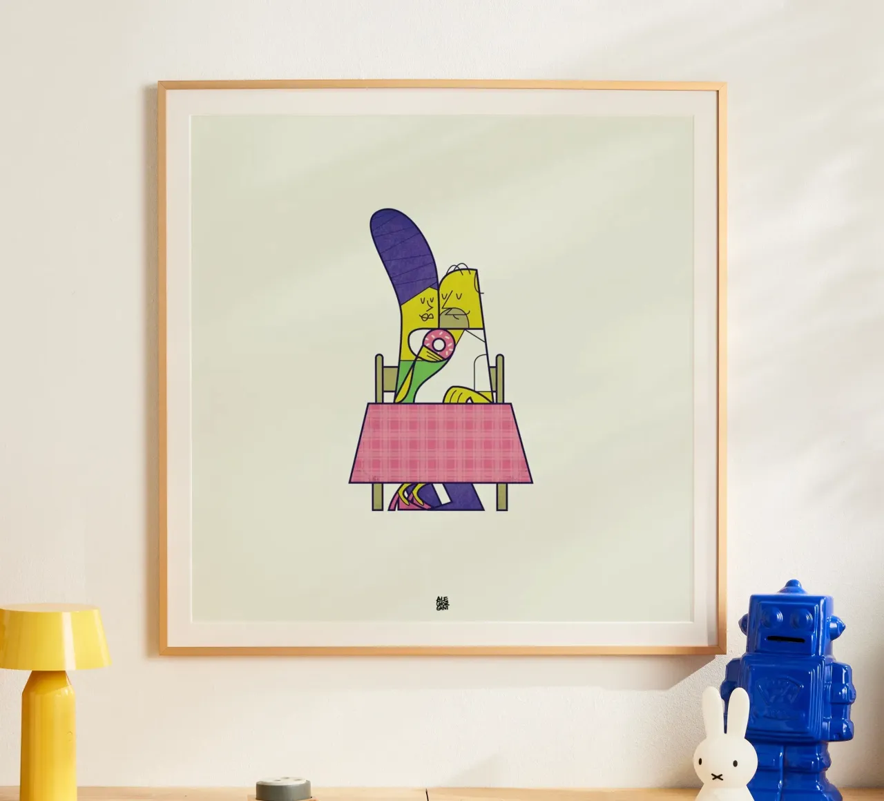 You are the sweetest thing poster con telaio in plastica da Ale Giorgini