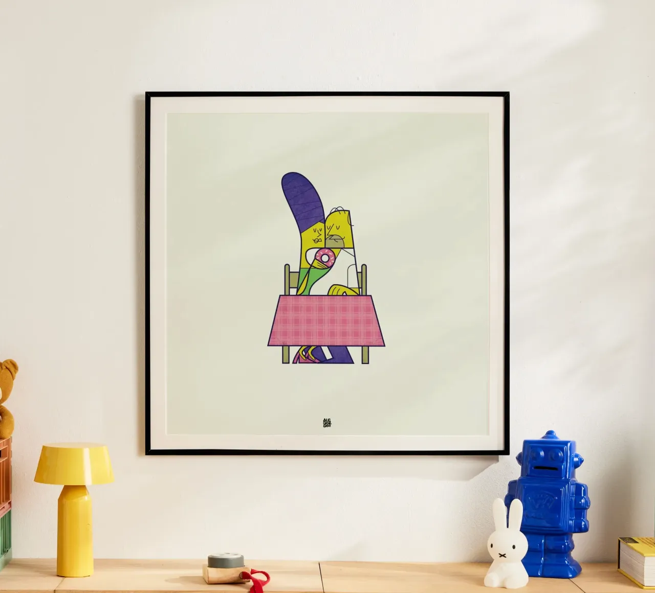 You are the sweetest thing poster con telaio in plastica da Ale Giorgini