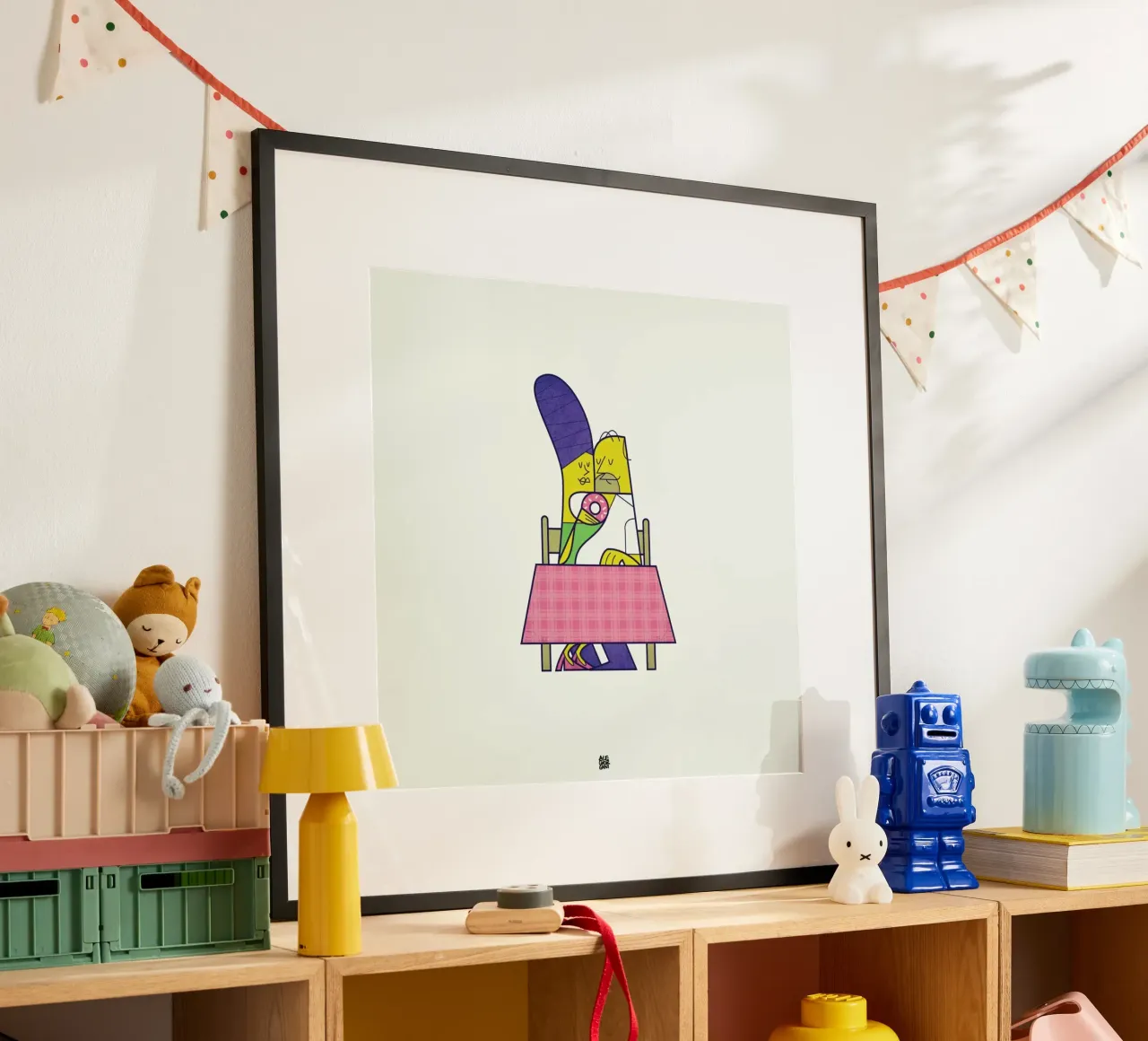 You are the sweetest thing poster con telaio in plastica da Ale Giorgini