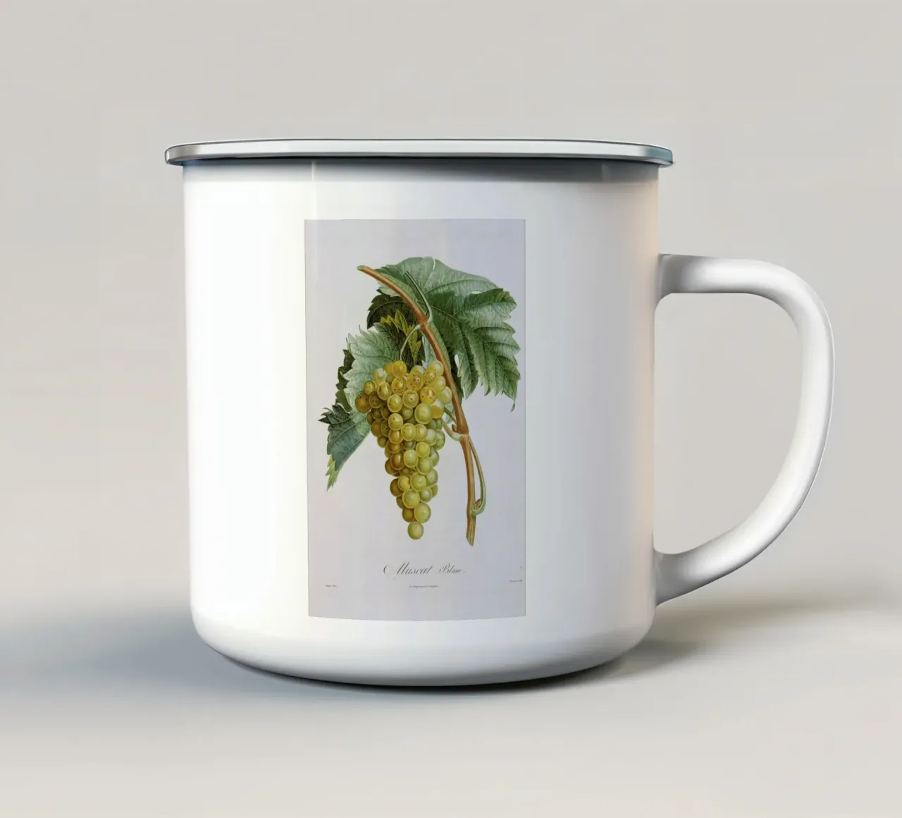 Turpin - White Grape Muscat Blanc tazza in smalto da ARTOTHEK