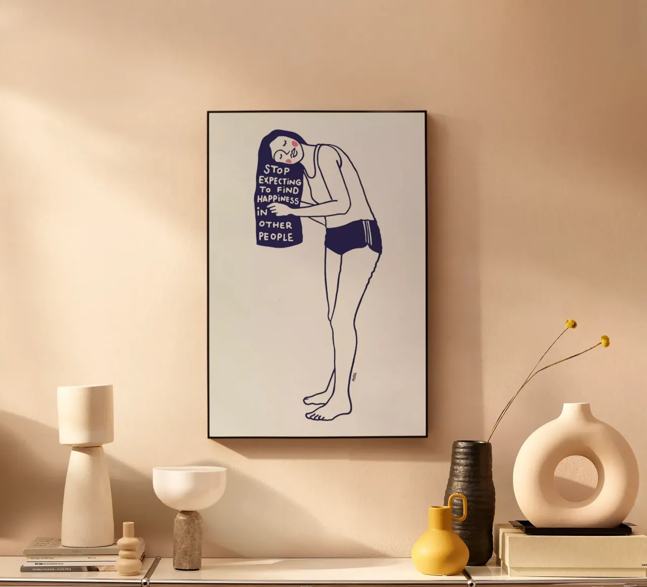 Happiness plexiglass da Ninhol