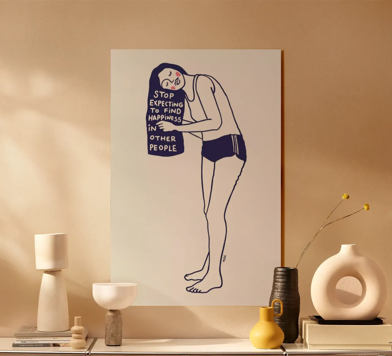 Happiness plexiglass da Ninhol