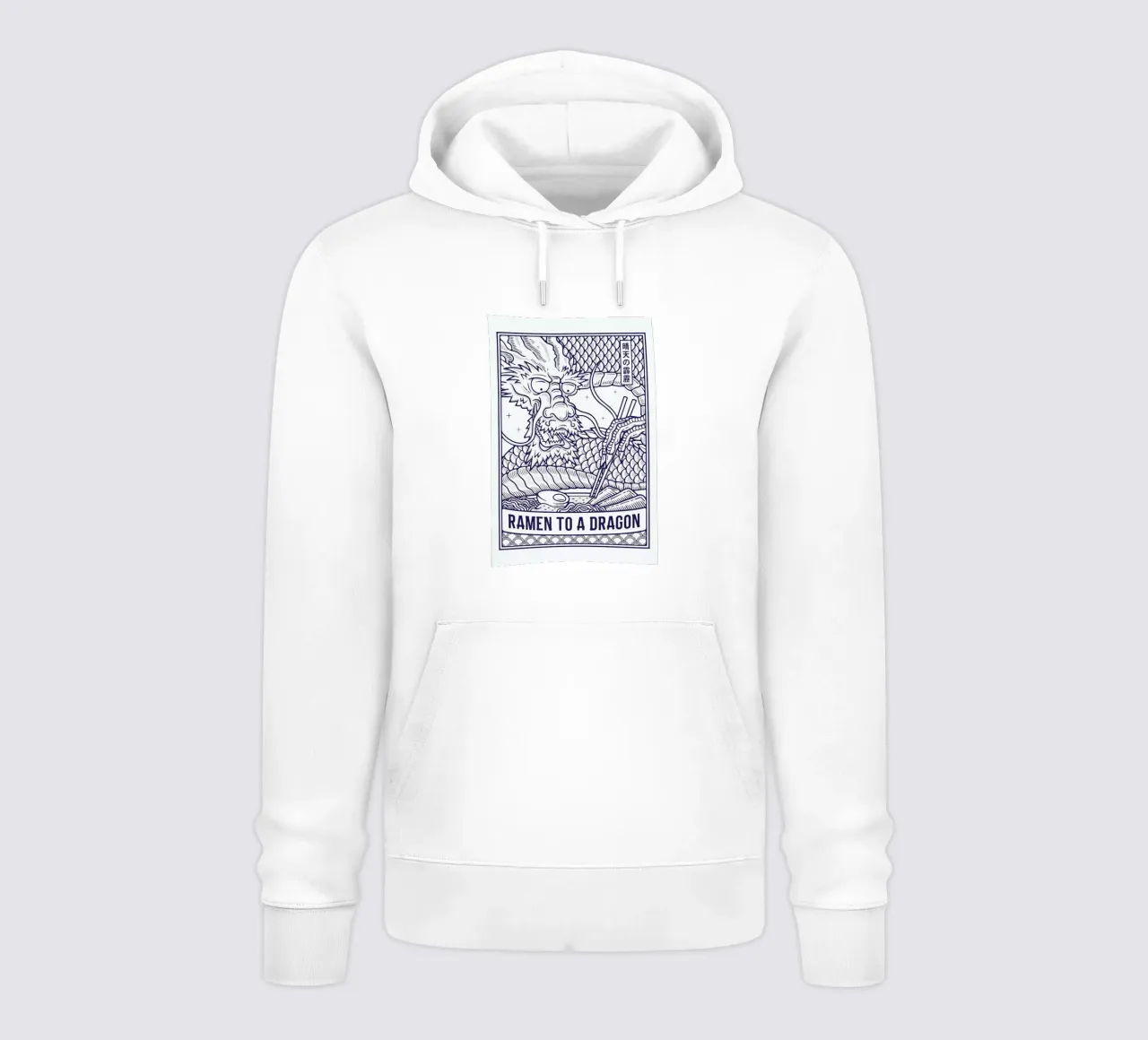 Ramen to a Dragon felpa con cappuccio da daylight design studio