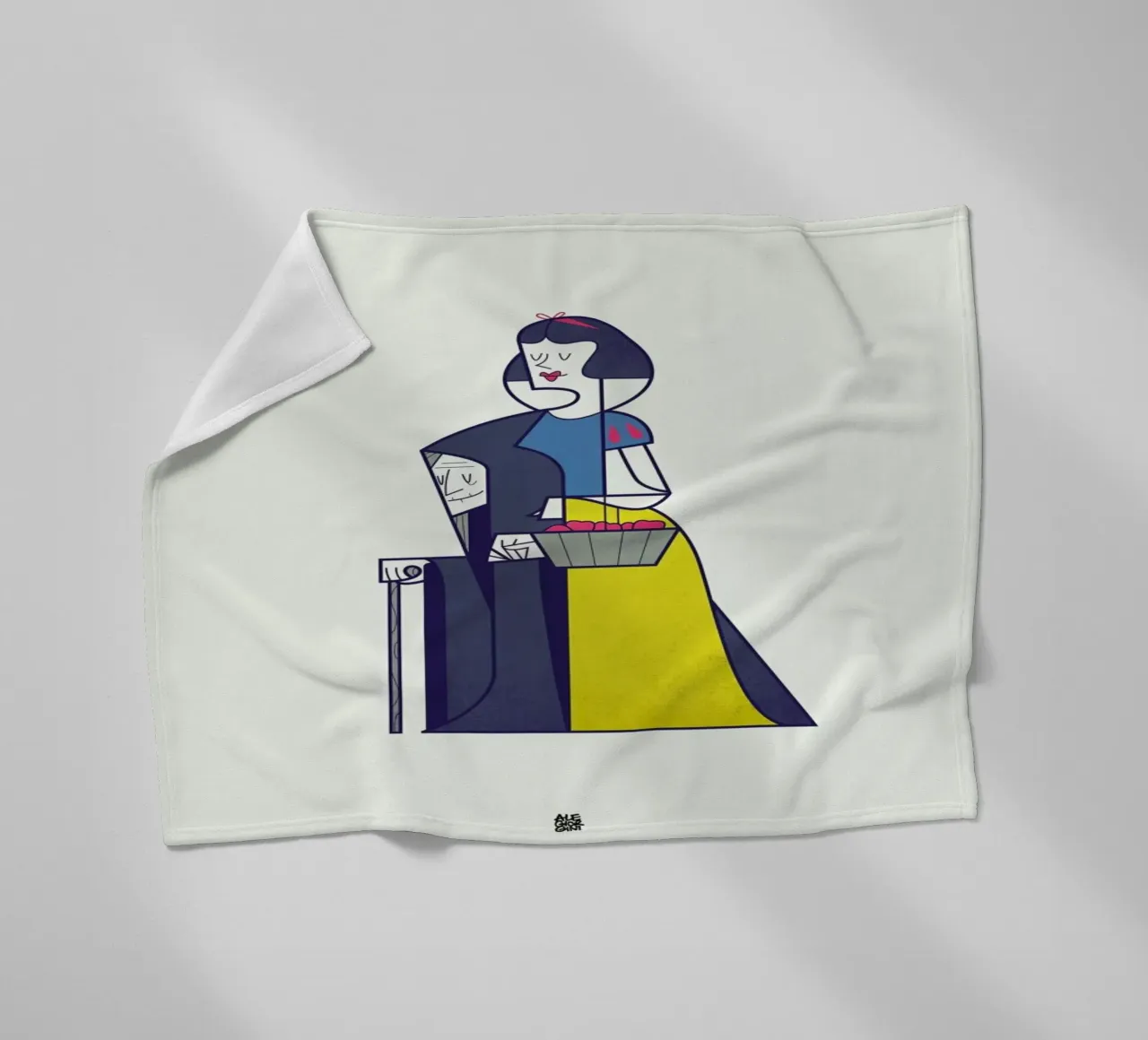 My heart is yours coperta in pile da Ale Giorgini