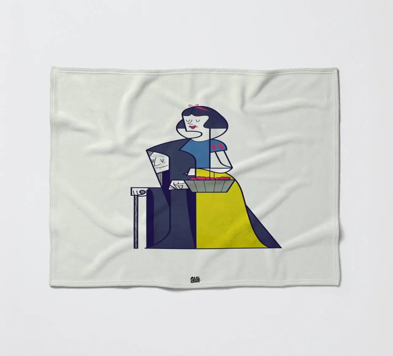 My heart is yours coperta in pile da Ale Giorgini