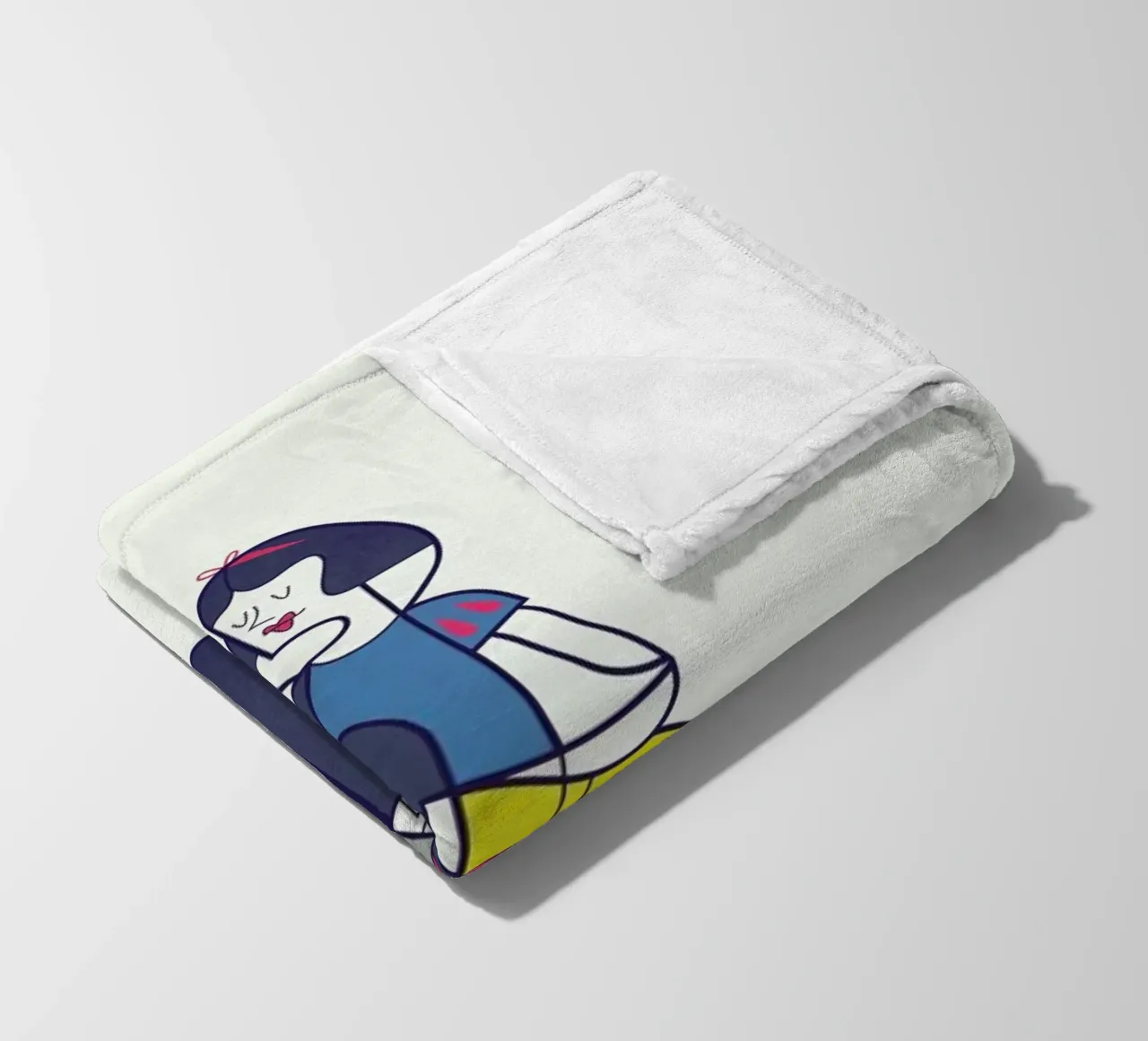 My heart is yours coperta in pile da Ale Giorgini