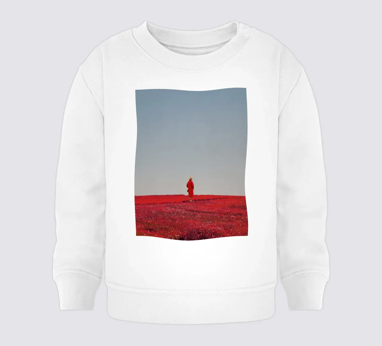 Everything was Red felpa neonato da Frank Moth