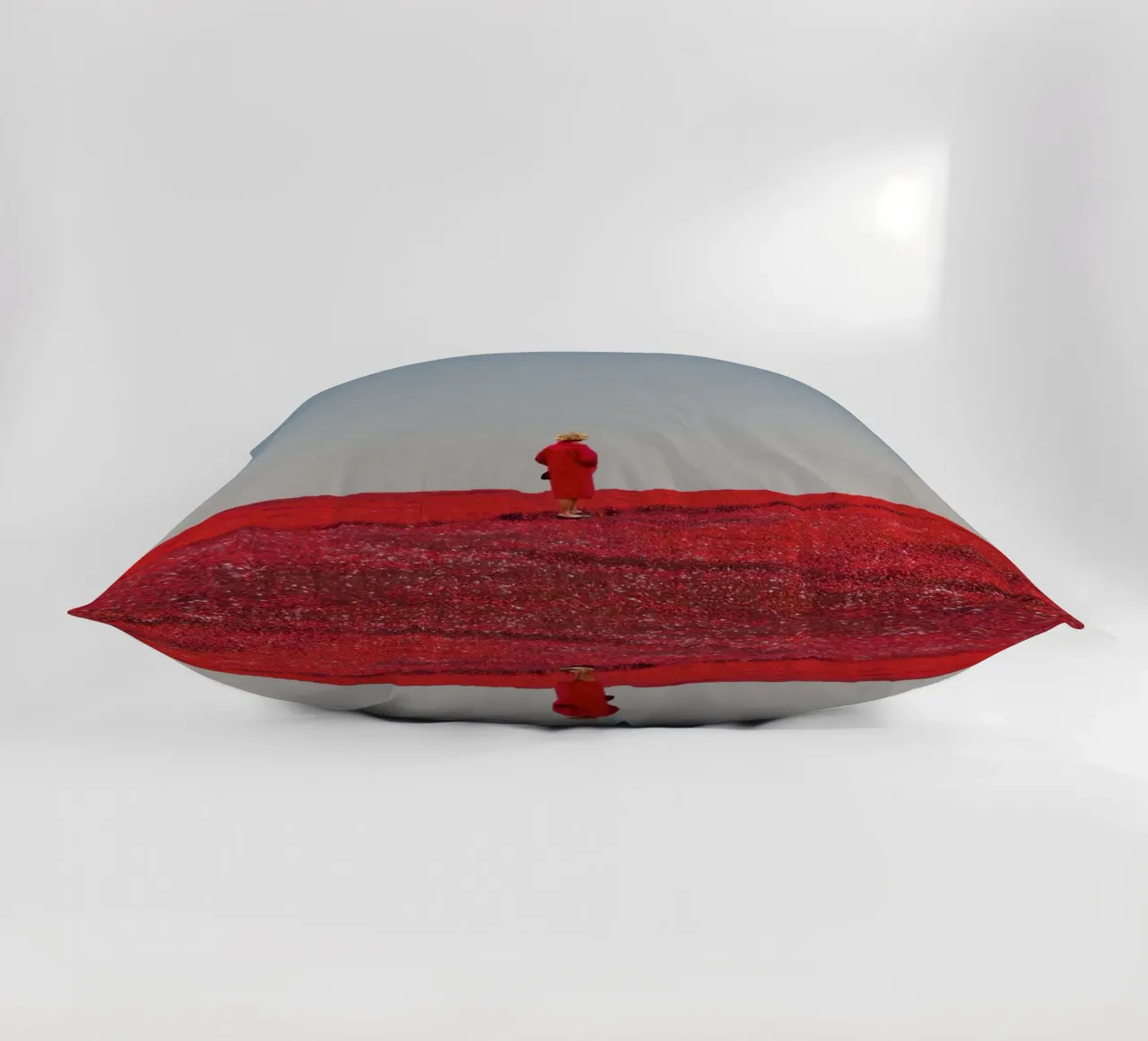 Everything was Red cuscino da Frank Moth