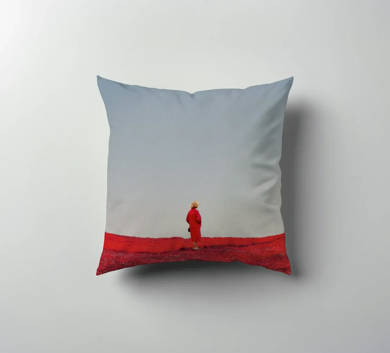 Everything was Red cuscino da Frank Moth