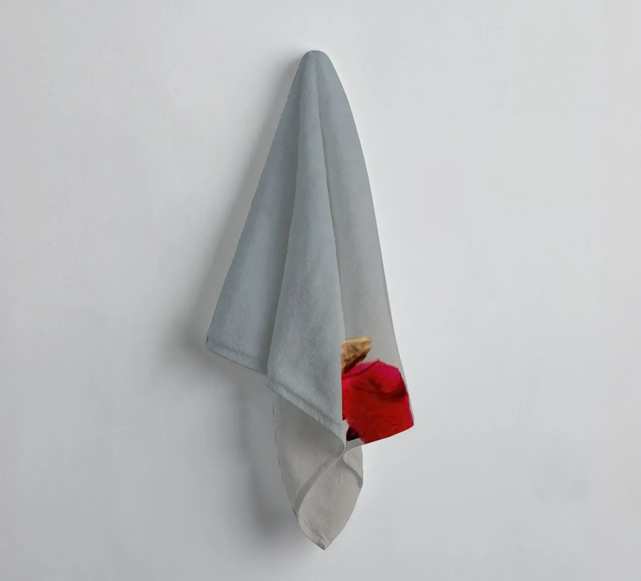 Everything was Red asciugamano da bagno da Frank Moth