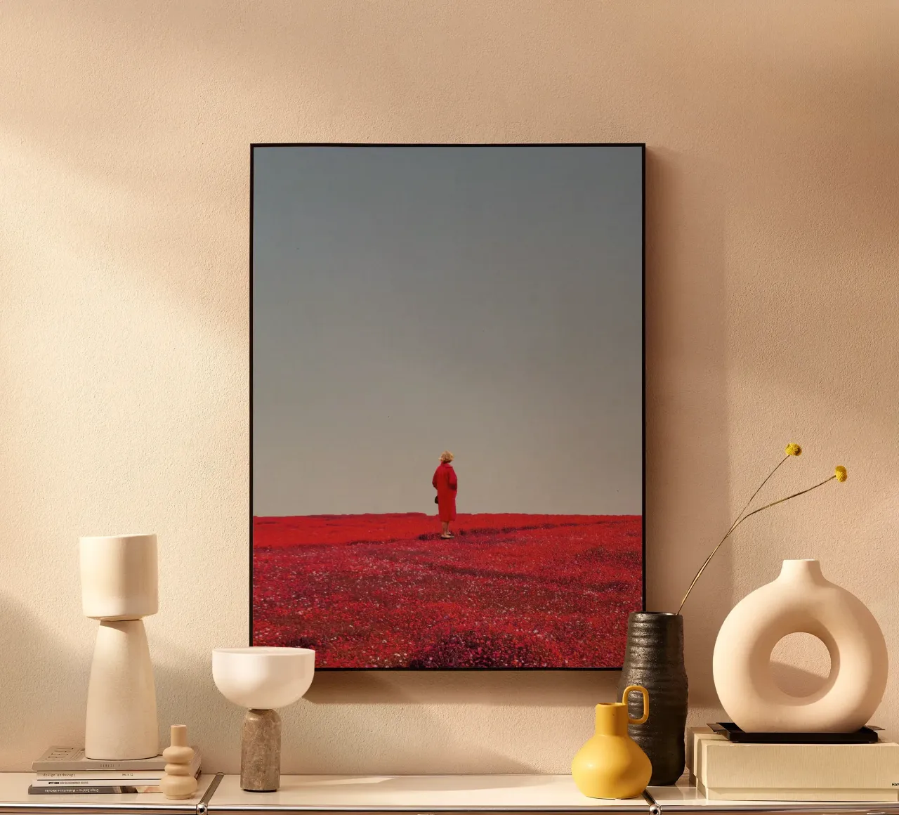 Everything was Red alluminio dibond da Frank Moth