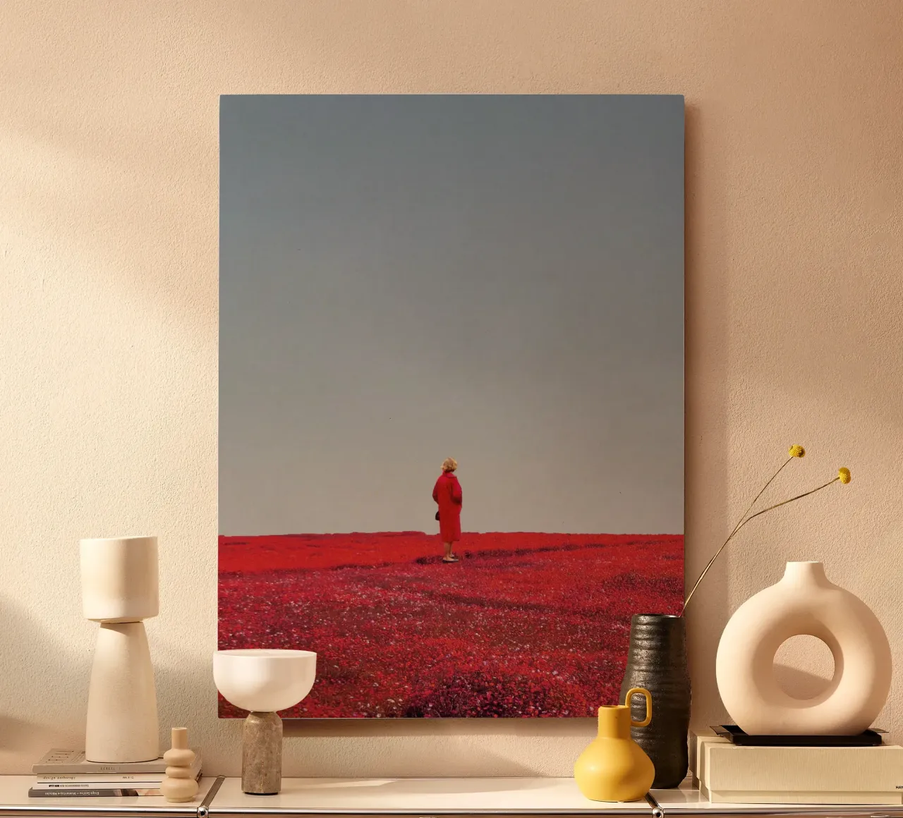 Everything was Red alluminio dibond da Frank Moth