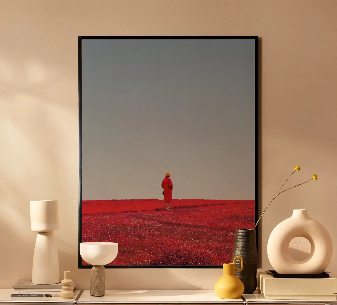 Everything was Red poster by Frank Moth
