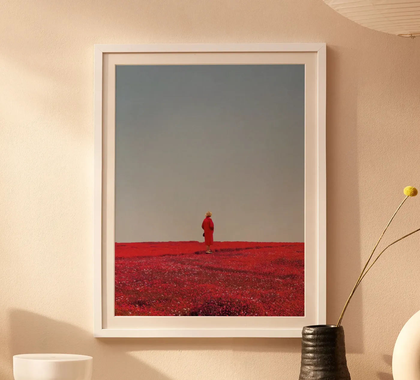Everything was Red poster by Frank Moth