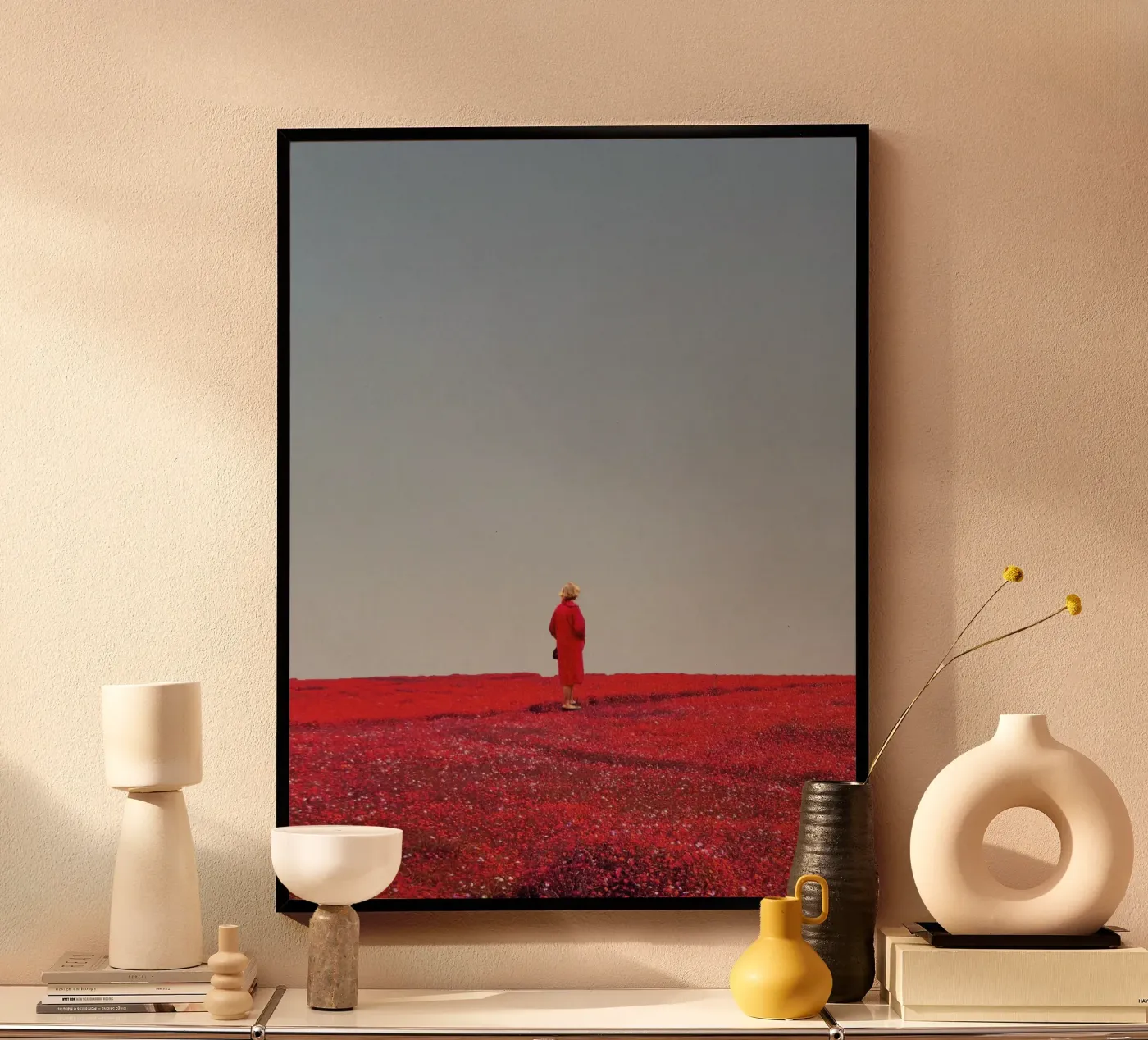 Everything was Red poster by Frank Moth