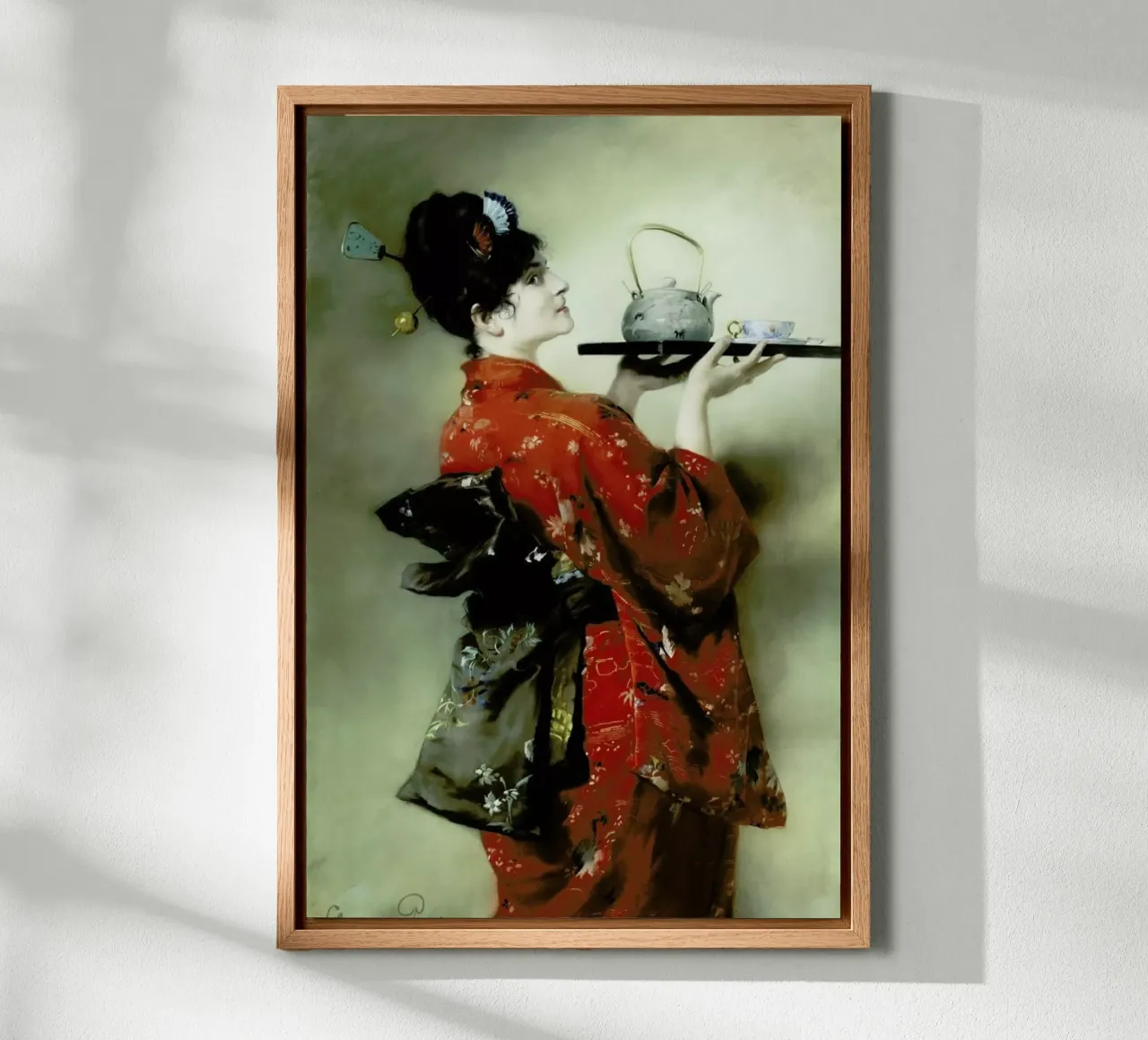 Pausinger - The Japanese Lady pannello forex da ARTOTHEK