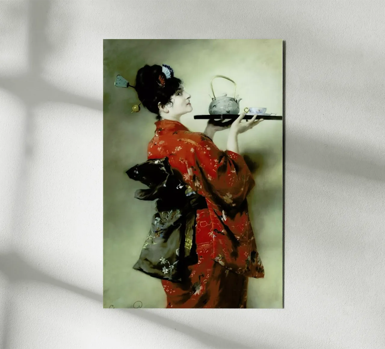Pausinger - The Japanese Lady pannello forex da ARTOTHEK