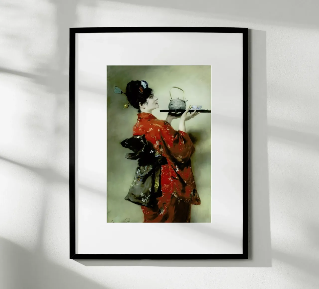 Pausinger - The Japanese Lady carta hahnemühle da ARTOTHEK